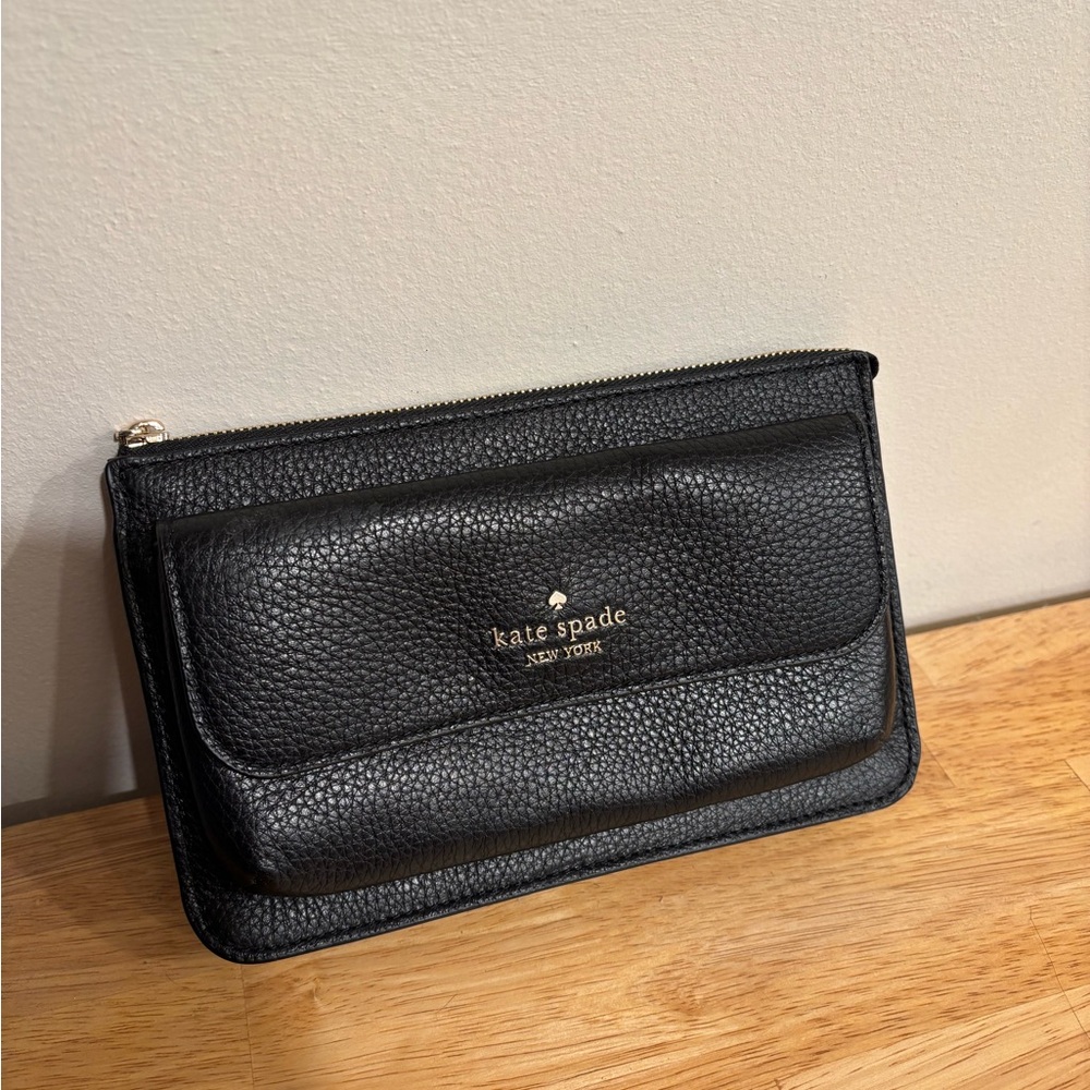 Kate Spade Black Leather Crossbody